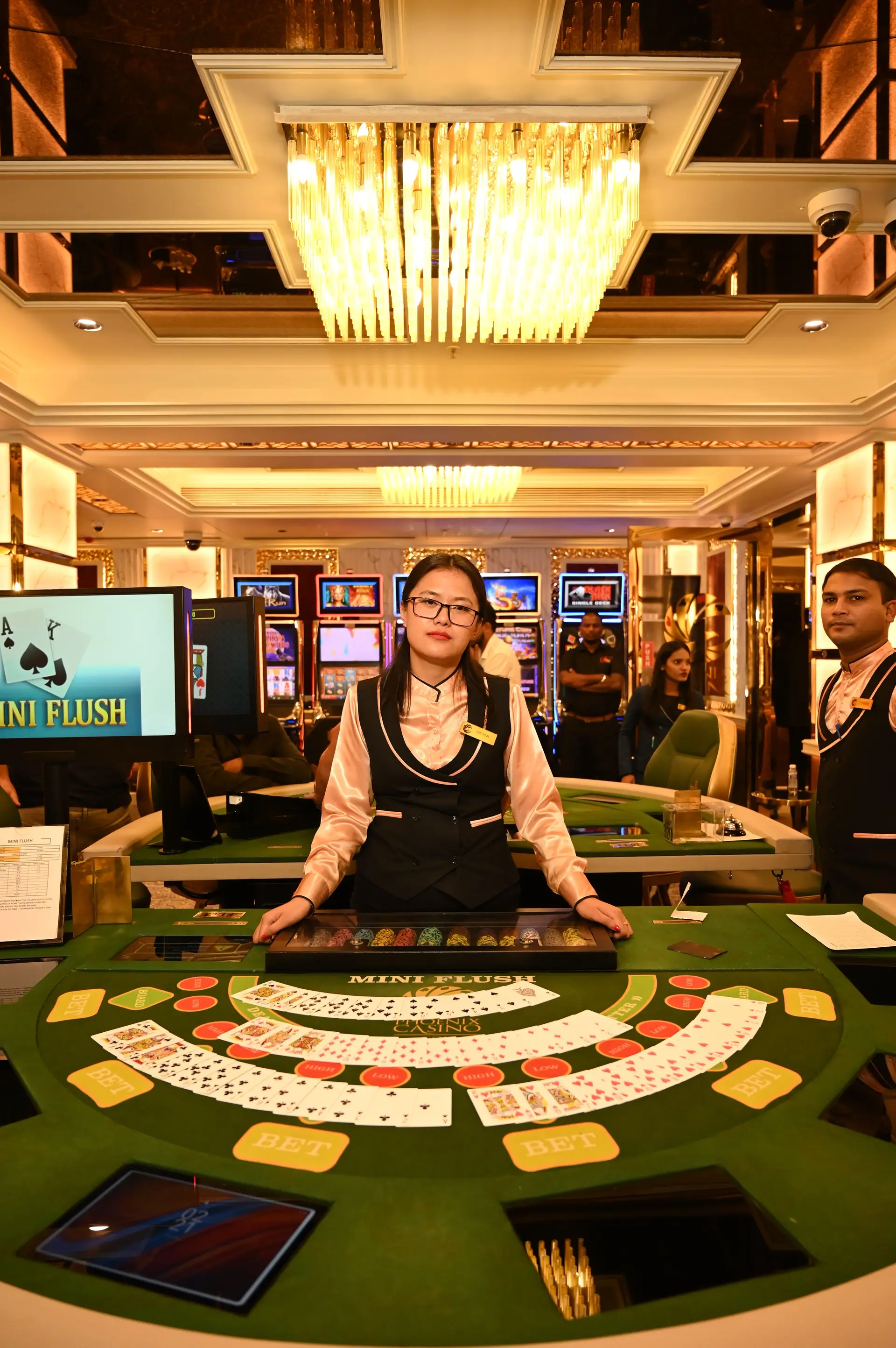 Elegant casino interior at TrequessiangrandStay